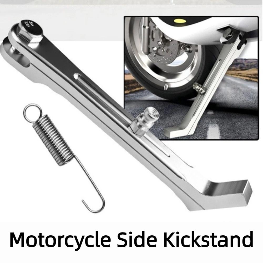 Single-sided Kick Stand Aluminum Alloy Foot Brace Motorcycle Side Stand Motorcycle Modification