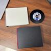 Album Portadisc CD in Ecopelle PU Custodia Vintage in Ecopelle Portadocumenti per Raccolta DVD Musica/Cartoline Fotografiche, Portatile con Design Antipolvere