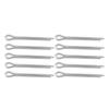 10Pcs Metal Portable Outboard Engine Cotter Pin Set for 9.9 13.5 F9.9 F13.5 MU 1 for MU 2