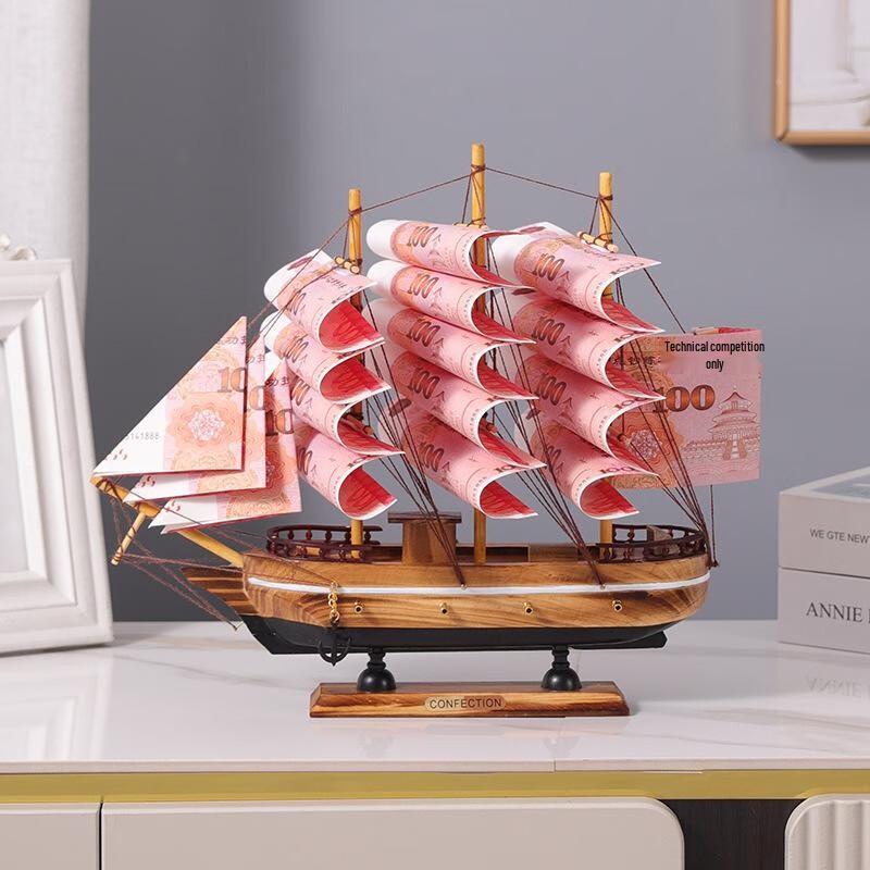 DIY Wooden Sailboat Model Kit