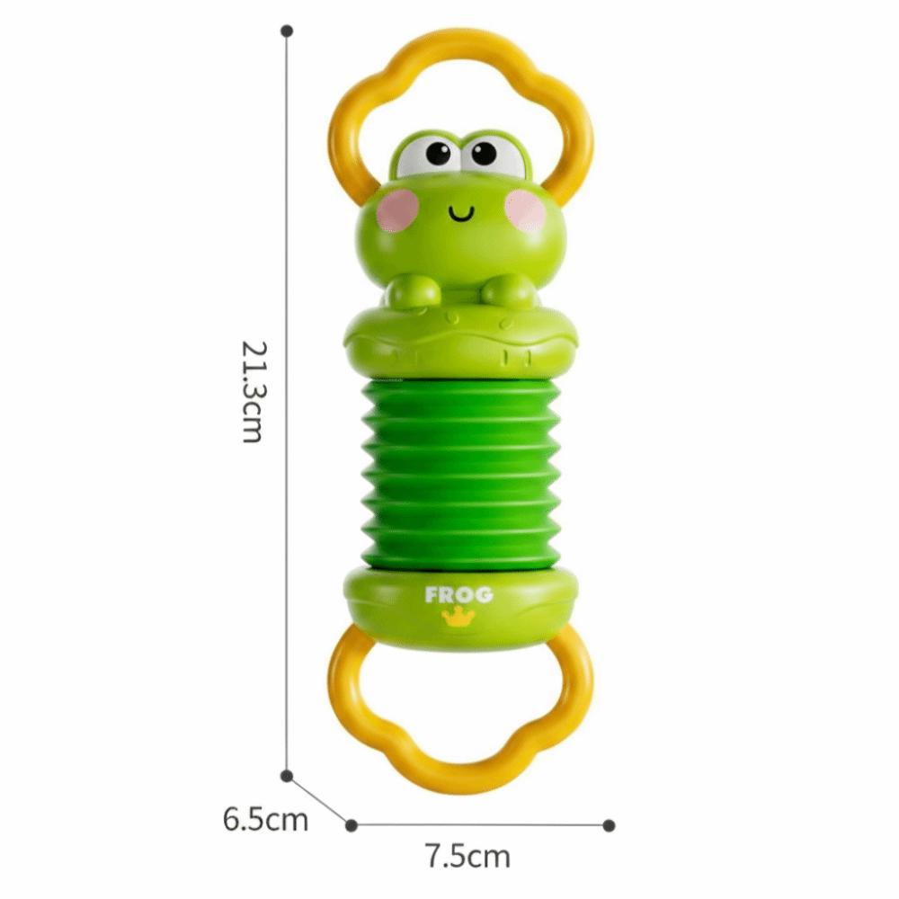 Cartoon Frog Musical Instrument Toy Handheld Early Educational Toy Accordion Toy  Early Education