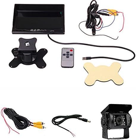 12V/24V General Purpose Truck/Car Parking Backup Camera + 7 Inch