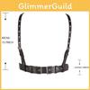 Fashion Punk Style Leather Strap Style Waist Belt For Women With Metal Buckle For Streetwear Dress And Casual Outfits