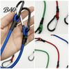 Outdoor Gear Fastening Straps Bungee Cord with Metal Hooks, Elastic Rope Durable Secure Heavy Duty Cords Hooks Strap, Flexible Strap for Camping Tents