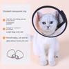 Adjustable Pet Protective Collar Anti-Lick Elizabethan Cone Soft Beauty Cover  Pet Supplies