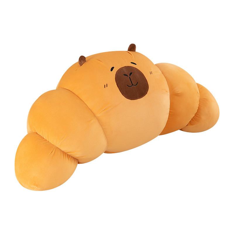 Croissant Sheep Capybara Plush Toy Pillow Stuffed Doll Decoration Gift