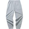 Anta Fleece Lined Thick Cuffed Mid Waist Drawstring Knitted Sports Pants Men Bottoms Gray Heather-Gray 152448301N-1