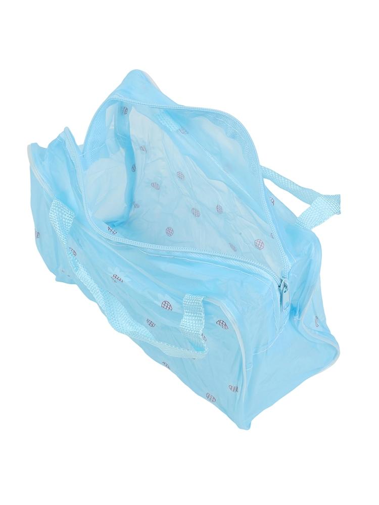 Waterproof Cosmetic Bag Floral Printed For Travel Portable
