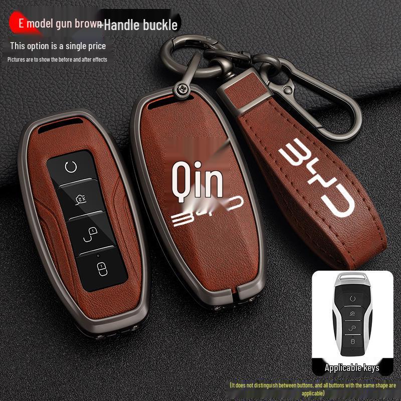 High-End Metal Shell Set for BYD Yuan, Song MAX, Qin 80, 18 Model, S7 Key Fobs