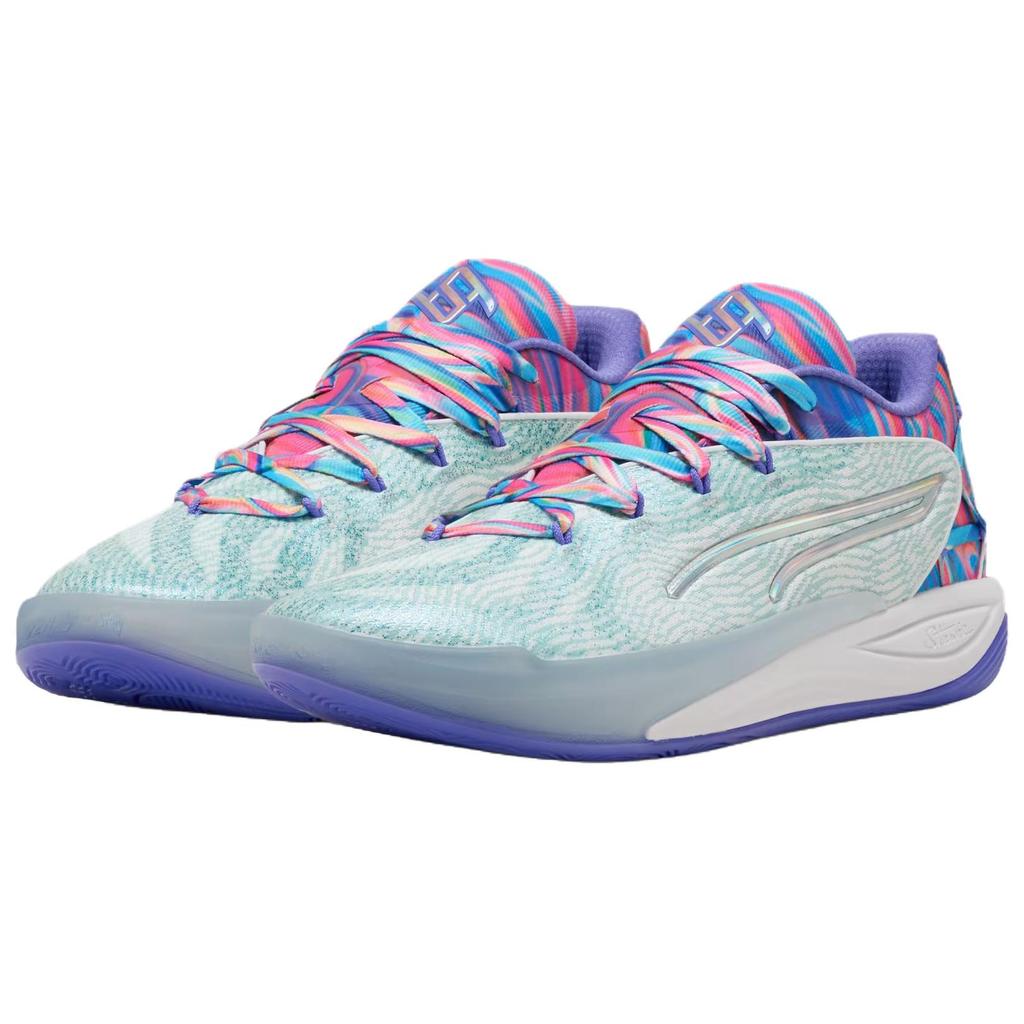 Puma Stewie 4 Prism Women Sneakers White Light-Aqua 311062-01