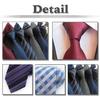 [White Fang] Jacquard-Streifen-Design Krawatte, Polyester, Stilvoll für Herren NC048 (B01)
