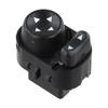 Automotive Replacement Black Color Control Switch 15261341 Mirror Control Switch For Vehicles Remote Control Switch