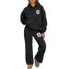 Unisex Trendy set mikiny a tepláků Y2K - Euro-americký Streetwear styl