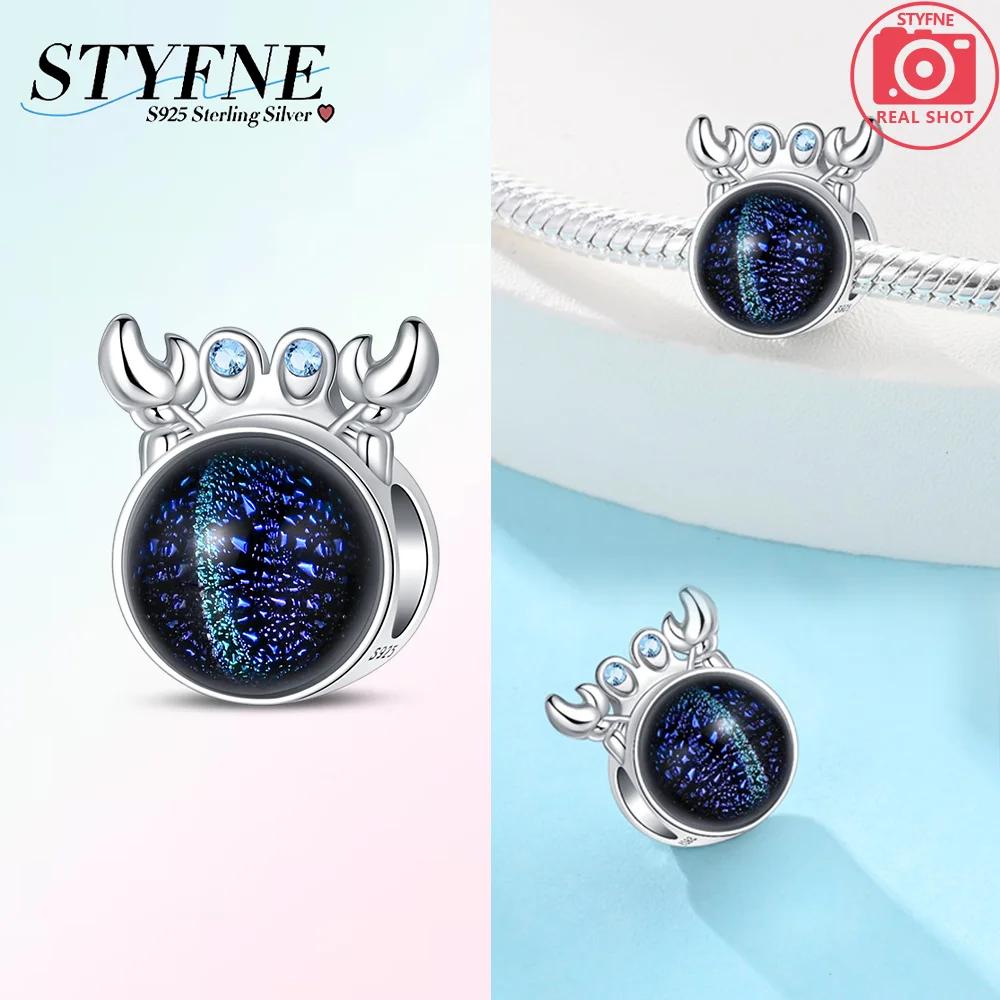 Charm Bead Charms Plata Zircon Crab WhaleBeads for Charm Bead Charms copper Bracelets Bead Charms Jewellery Making Womens Gift