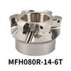 MFH050R/063R/080R/100R milling cutter High-precision anti-vibration knife Equipped with blade SOMT140520ER-GM  Turning Tool