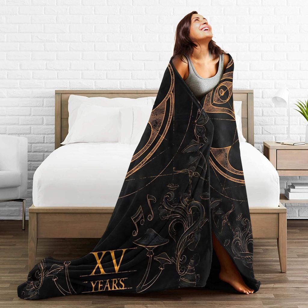 Tomorrowlands Music Festival Blanket Quality Warm Soft Bedding Throws Winter Camping Home Decor Funny Bedspread