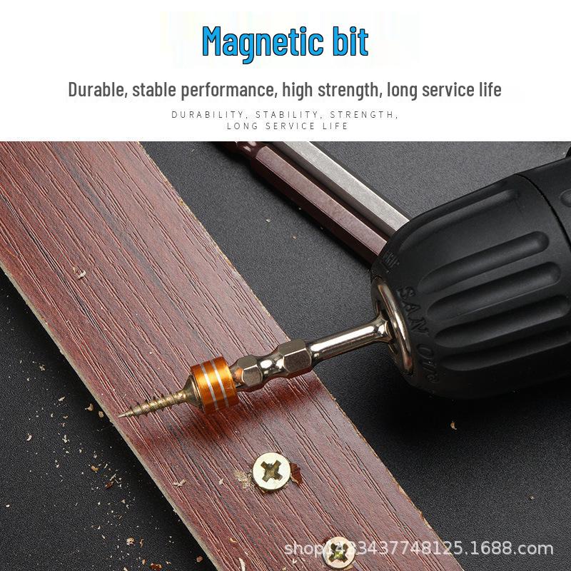 Magnetic Double-Head Phillips Electric Screwdriver Bit Extension for Hand Drill