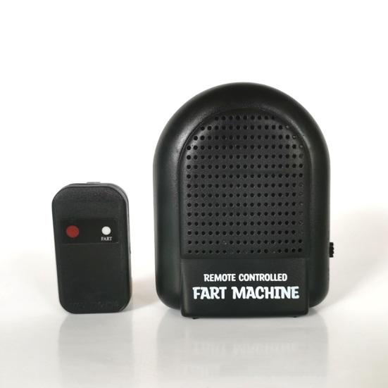 Macchina per scoreggiare con telecomando, portatile, divertente, simulata, suono di scoreggia, scatola per scoreggiare, giocattolo scherzoso, accessorio ingannevole, bambini, adulti, regalo scherzoso