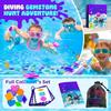 Kinderpool Zahlen Tauchspielzeug - Schwimmende und sinkende Zahlen für Schwimmbad, Badezeit, Strand - Lustiges Spielzeug für Kleinkinder Kinder ab 3 Jahren
