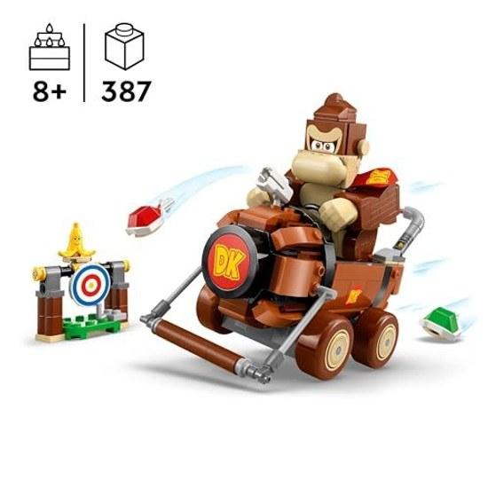 LEGO Super Mario Kart Donkey Kong DK Jumbo Toy Birthday Present Block Boys Girls Children Ages 8 9 10 Elementary School Goods Game 72033