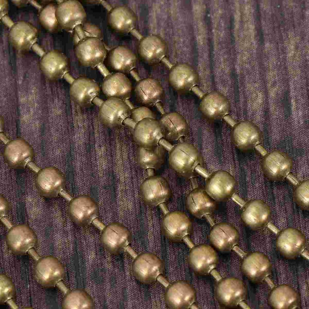 Ceiling Fan Chain Extension: Pendant Lamp Chain Extender Hanging Beaded Pendant Ornaments 2pcs for Lamp Connector