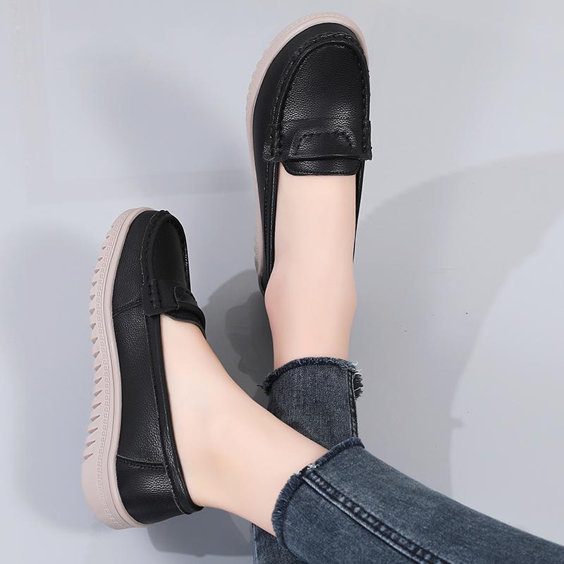 Fashion Large Size Soft Sole for Comfortable Leggings Moms Shoes Casual Shoes Flat Shoes Lightweight Non Slip Shoes Woman 2025 Trend