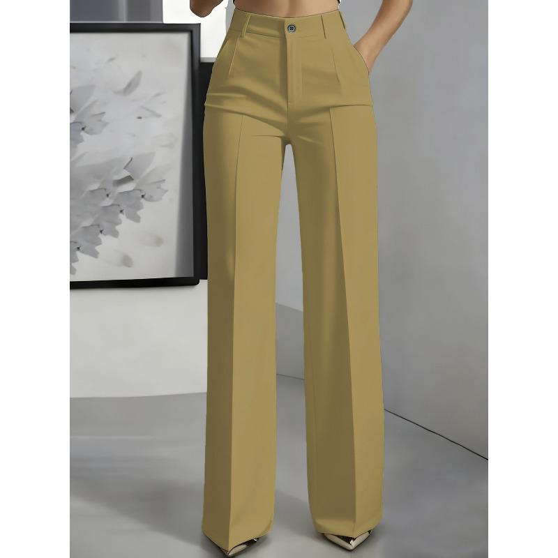 JPNTKY Damen Mode Lässig Einfarbige Bedruckte Hosen & Capris