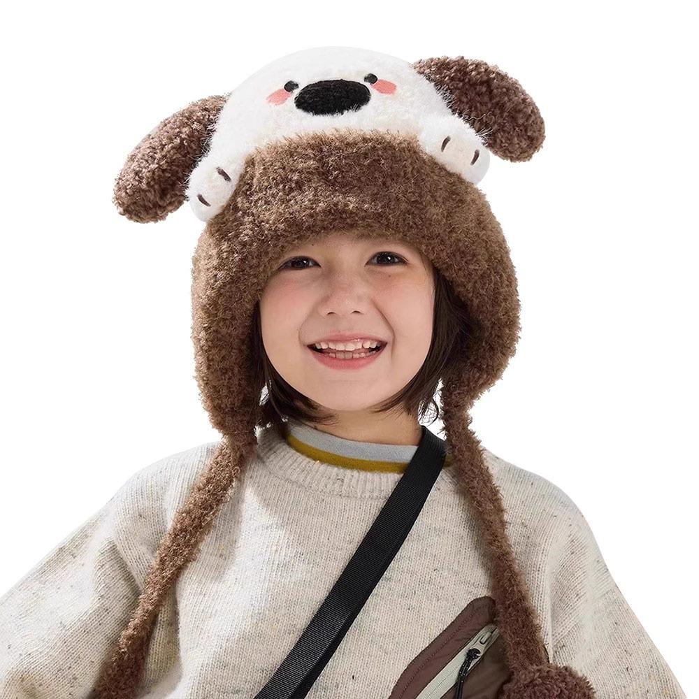 Thermal Kids Hat Cold Proof Warm Hat Fashion Ear Protection Hat Autumn Winter