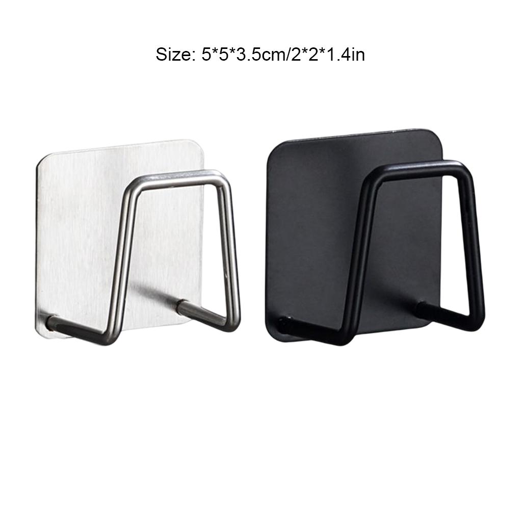 Stainless Steel Kitchen Sponge Rack Replacement Smooth Moistureproof Anti-rust Scissor Chopping Board Holder Hanger