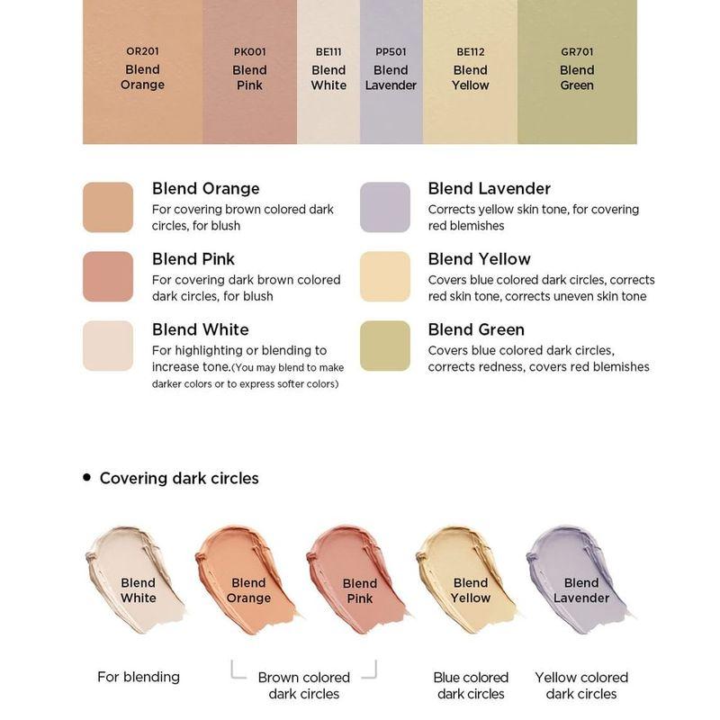 JUNG SAEM MOOL - Artist Concealer Palette - 2 Typen