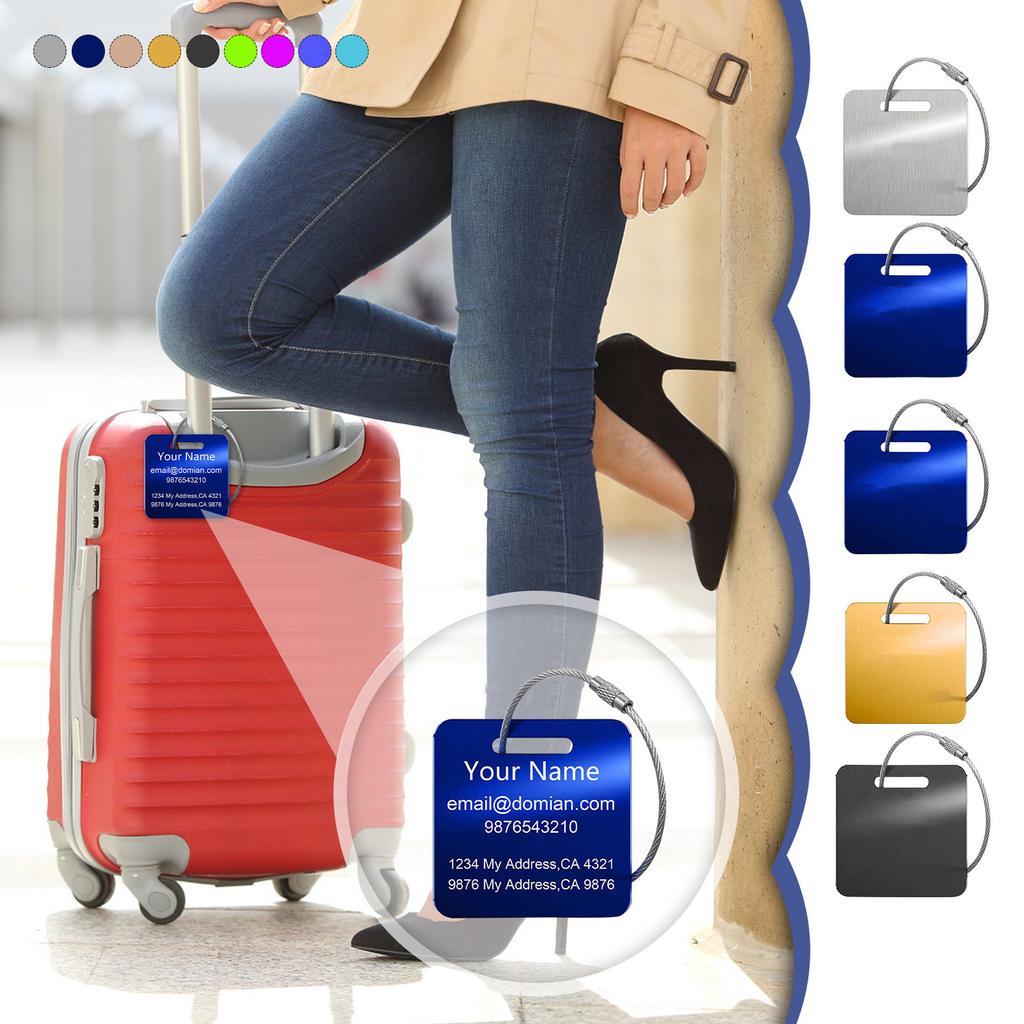 Customization - Luggage Identification Stainless Steel Luggage Hanger