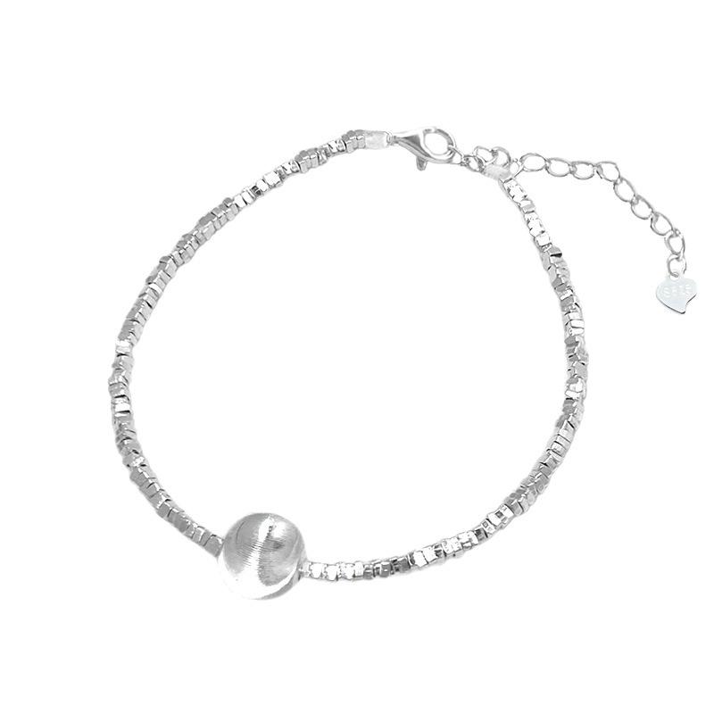 Cat'S Eye Broken Bracelet, High-Grade Light Luxury Brushed Round Jewelry