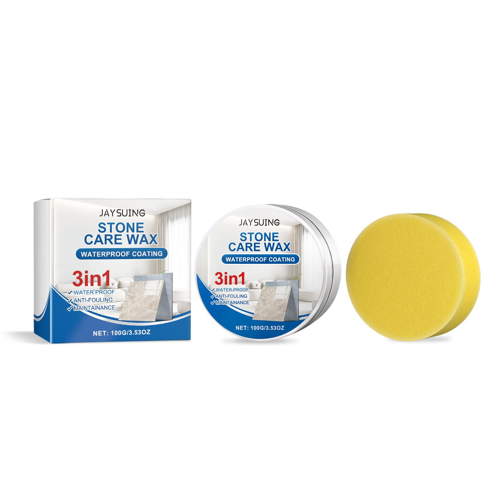 Marble Oil Stain Cleaner Stone Granites Plating Marble Scratches Removal Kitchen Stone Surface Cleaning Stone Polishing Cream 100g Boxed Kit