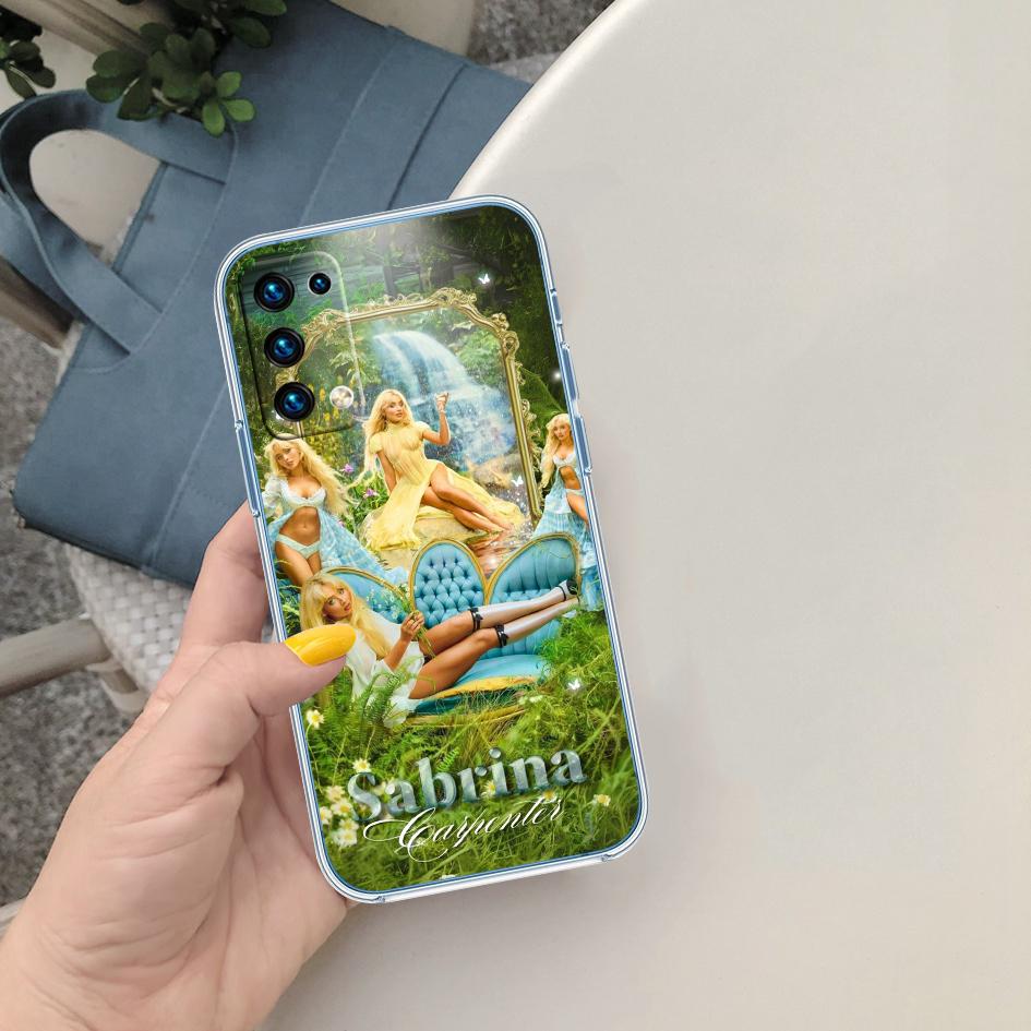 

LO86 Sabrina Carpenter Soft Shell Transparent Phone Case for Motorola Moto G7 G8 G9 G84 G85 G73 G24 G15 Z2 Play Power Plus Motorola Moto G9 Power