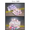 Summer New Girls' My Melody Princess Sandals Children's Kuromi Velcro Glowing Student Beach Shoes