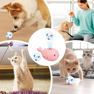 Interactive Cat Ball Toy Cat Teaser Ball Physical Exercise Kitten Toys Football Cat Teaser Toy Interactive Toy Ball for Keeping