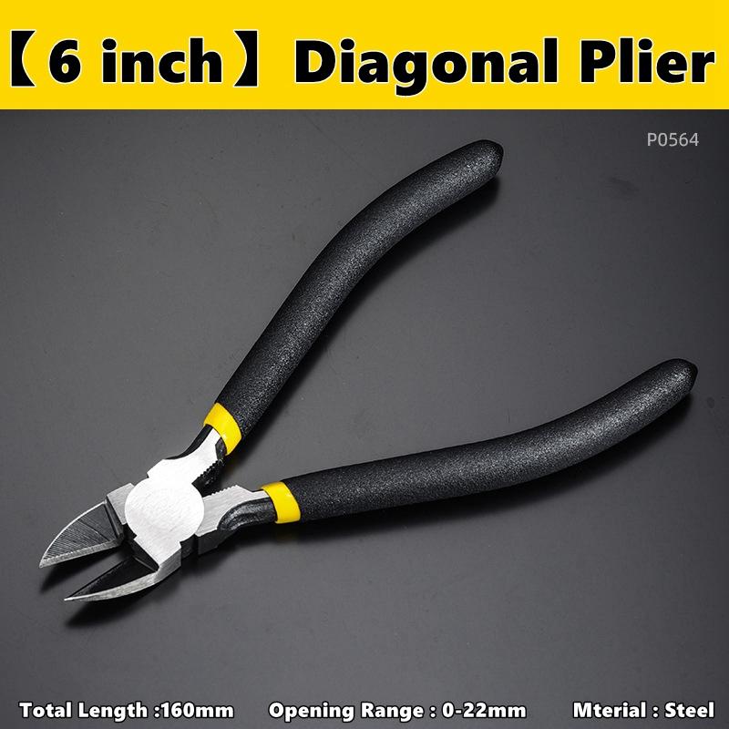 4inch 5inch 6inch Diagonal Pliers Universal Wire Cutter Mini Multifunctional Electric Hardware Hand Tool Electrician Wire Cutter