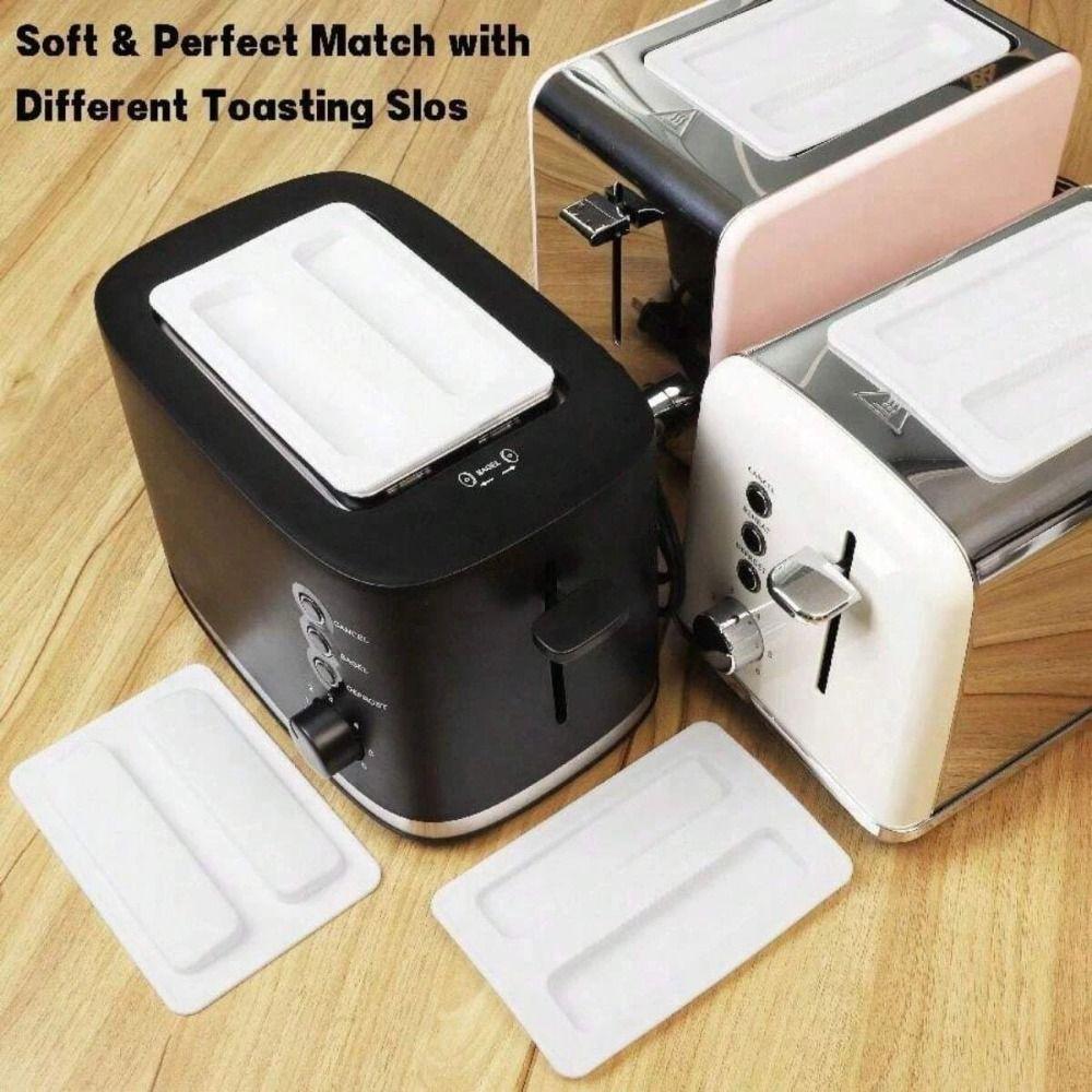 Dustproof Toaster Dust Cover Soft Toaster Upper Lid  Protecting Kitchenware From Dust Splash Buggs