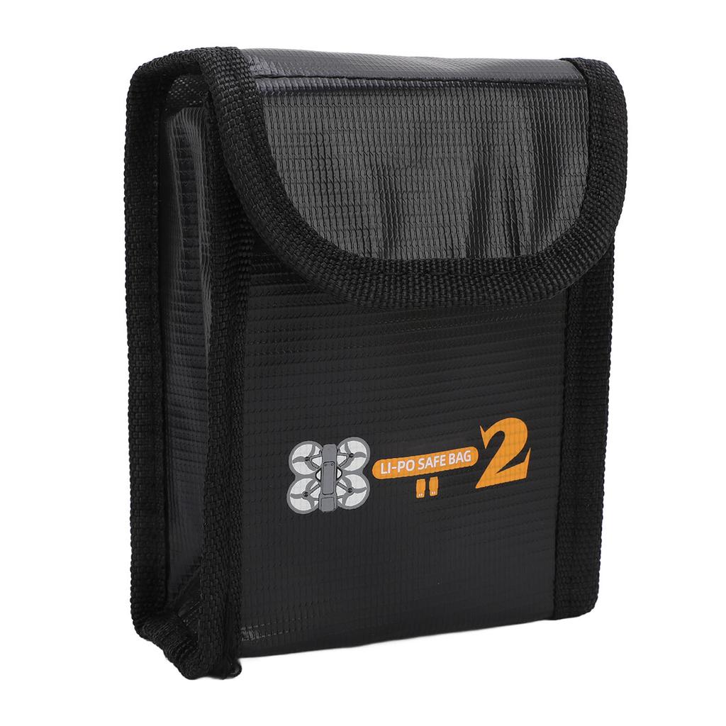 Battery Explosion Proof Bag Fire Retardant High Temperature Resistant Anti Radiation Hook and Loop