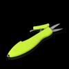 Retractable Fishing Scissors Line Cutter for Hiking Camping Climbing Yellow