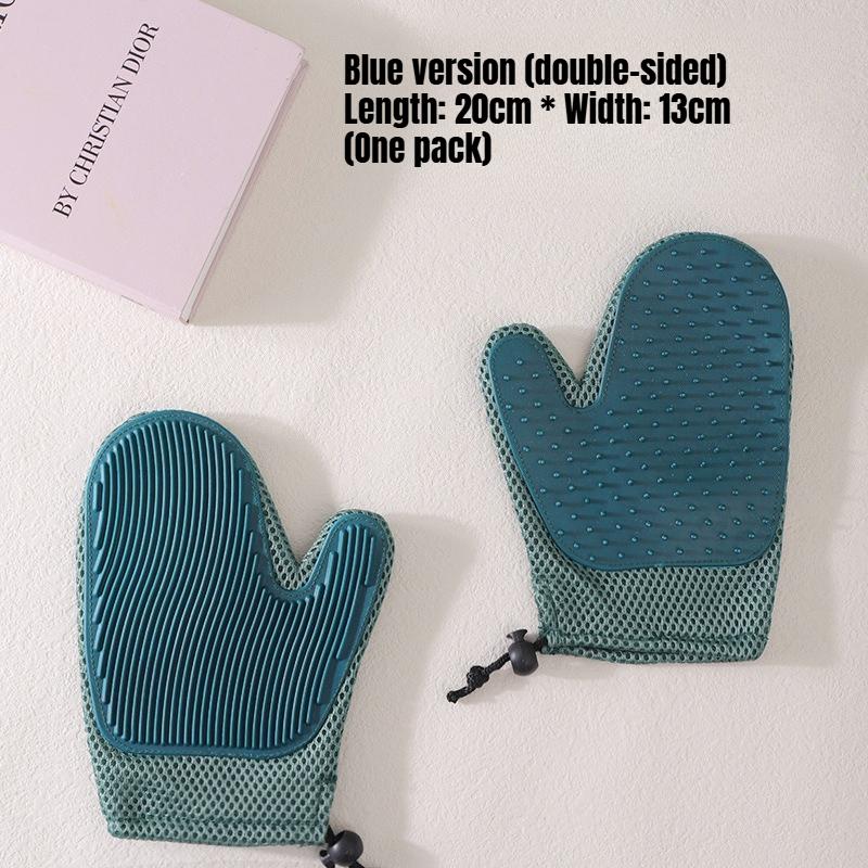 

Stroking Cats Gloves New Pet Comb Silicone Hair Removal Pet Gloves Clothing Brush Cat and Dog Bath Products Cleaning