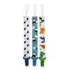 3Pcs/Set Cute Cartoon Dummy Baby Pacifier Clip Chain Holder Teething Soother