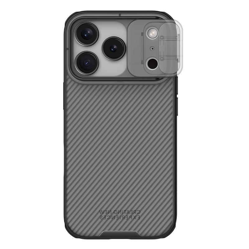 For iPhone 17 Pro Max / 17 Air Nillkin Case Soft Edges Camshiled Pro Camera Slide Cover Protection Back Cover for iPhone 17