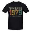 Design Street Wear Short Sleeve Birthday Gift Summer Style T-shirt Men's Wear Novelty Retro 1976 Make Personality Casual 1979