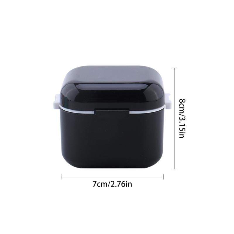 Friendly Portable Nail Drill Bit Sterilizer Plastic Storage Case Hygienic Design Use