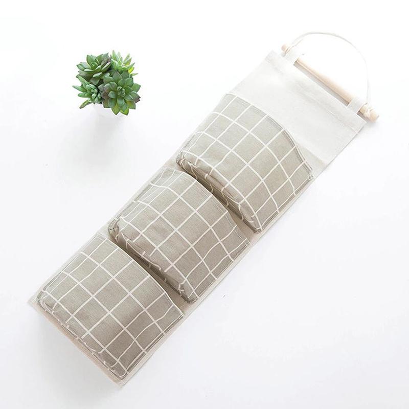 3 Kieszenie Wiszące Organizery Wodoodporna Wisząca Torba do Przechowywania Wiszący Organizer do Szafy na Ścianę Torby na Drobiazgi Wystrój Domu