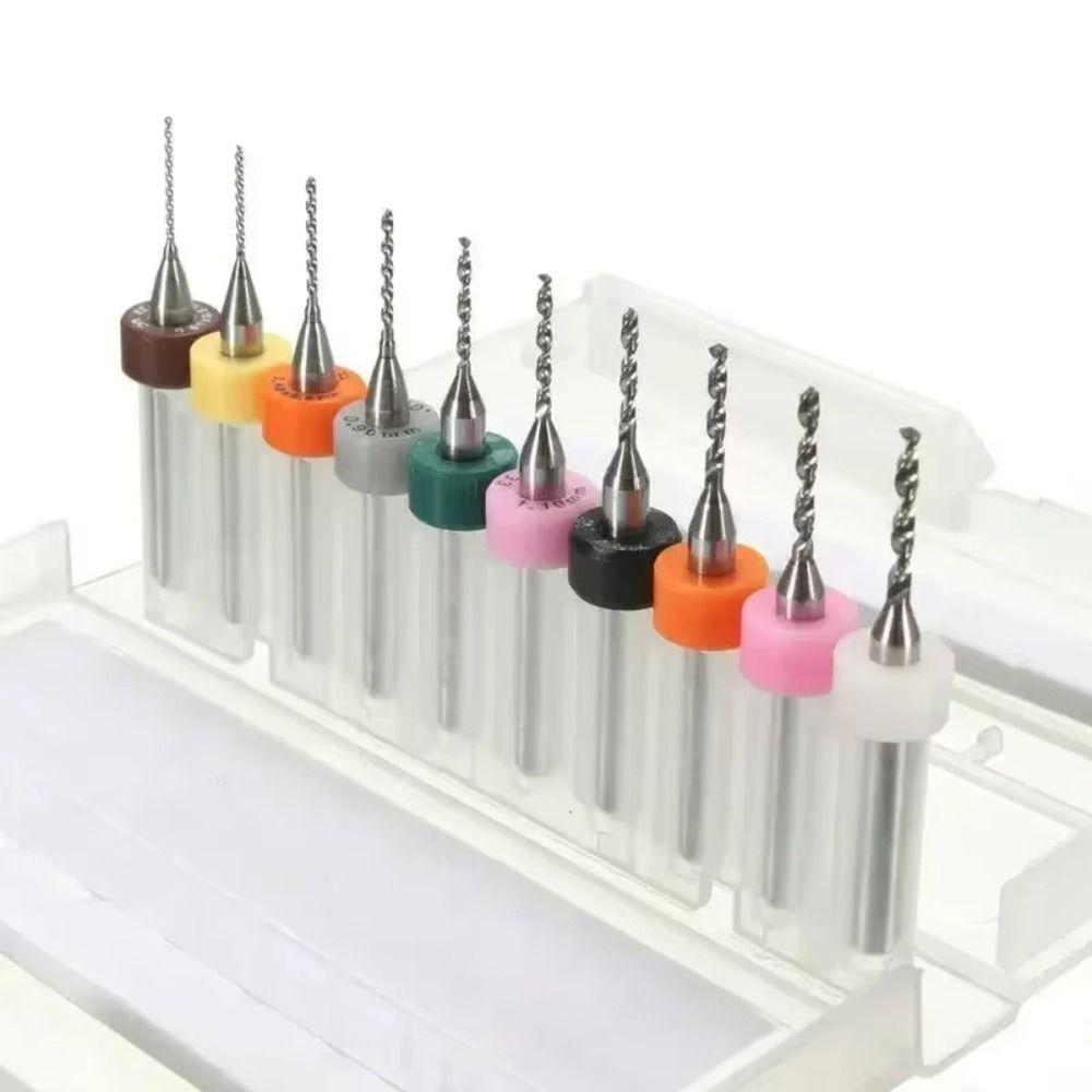 Convenient CNC Drilling Bit Set Carbide Twist Bits Drill Bits Machine PCB Drill Bits  Jewelry
