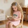 European & American Children's Sleeveless T-shirt Dresses 2026: New Casual Baby Pajama Dresses