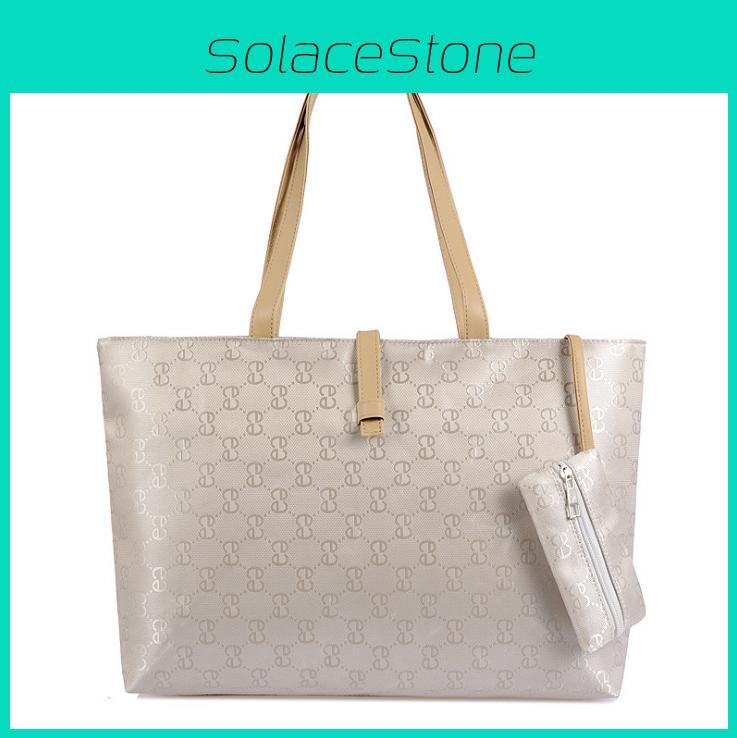 Stylish Womens Shoulder Bag Big Capacity Durable Canvas Tote For Daily Activities
