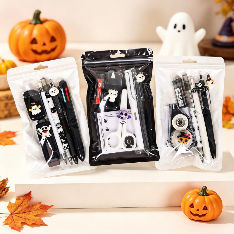 Halloween Student Gift Set: Cute Devil Stationery Essentials